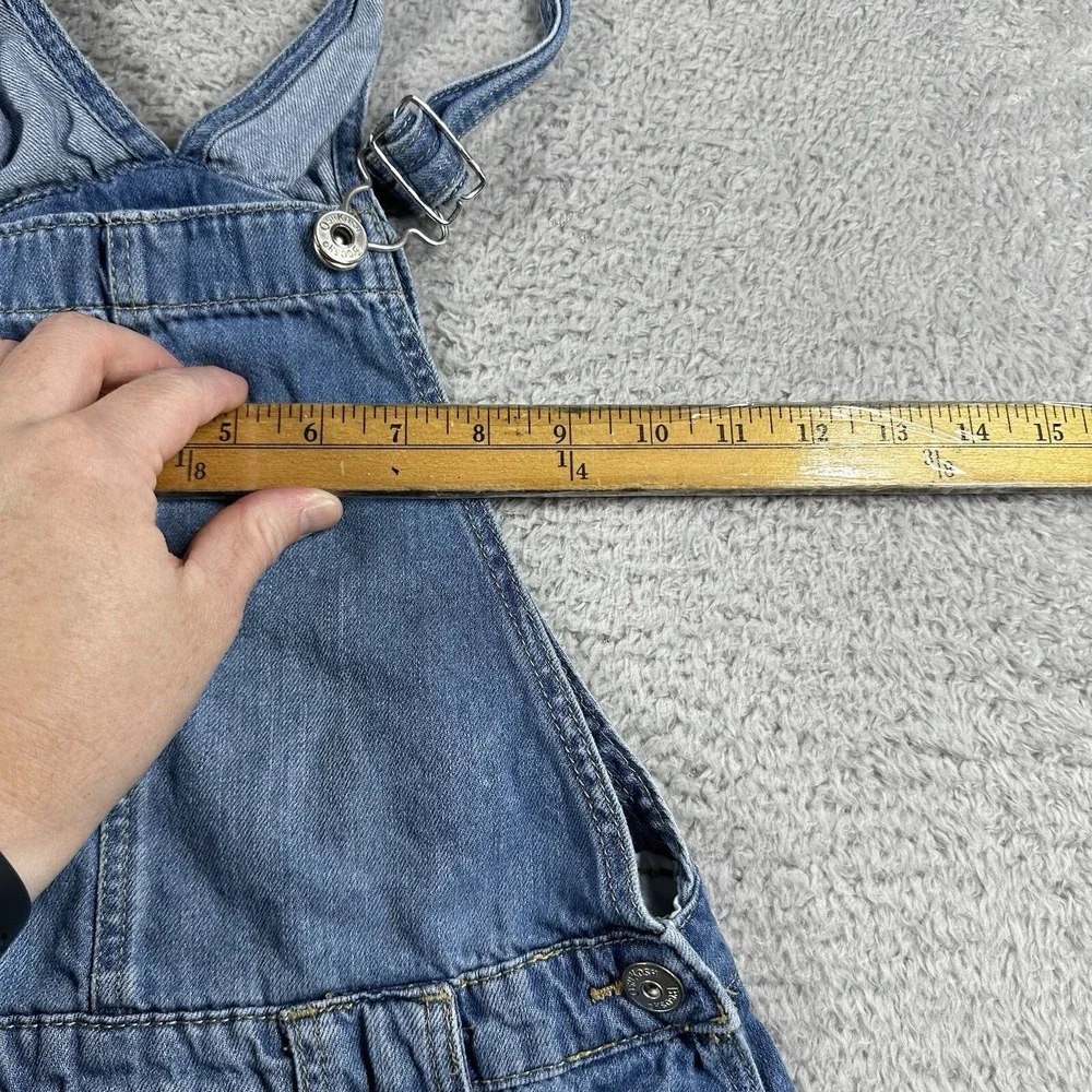 Vintage Osh Kosh Denim Overalls Skirt Youth Girls Large Retro Cottagecore Jean
